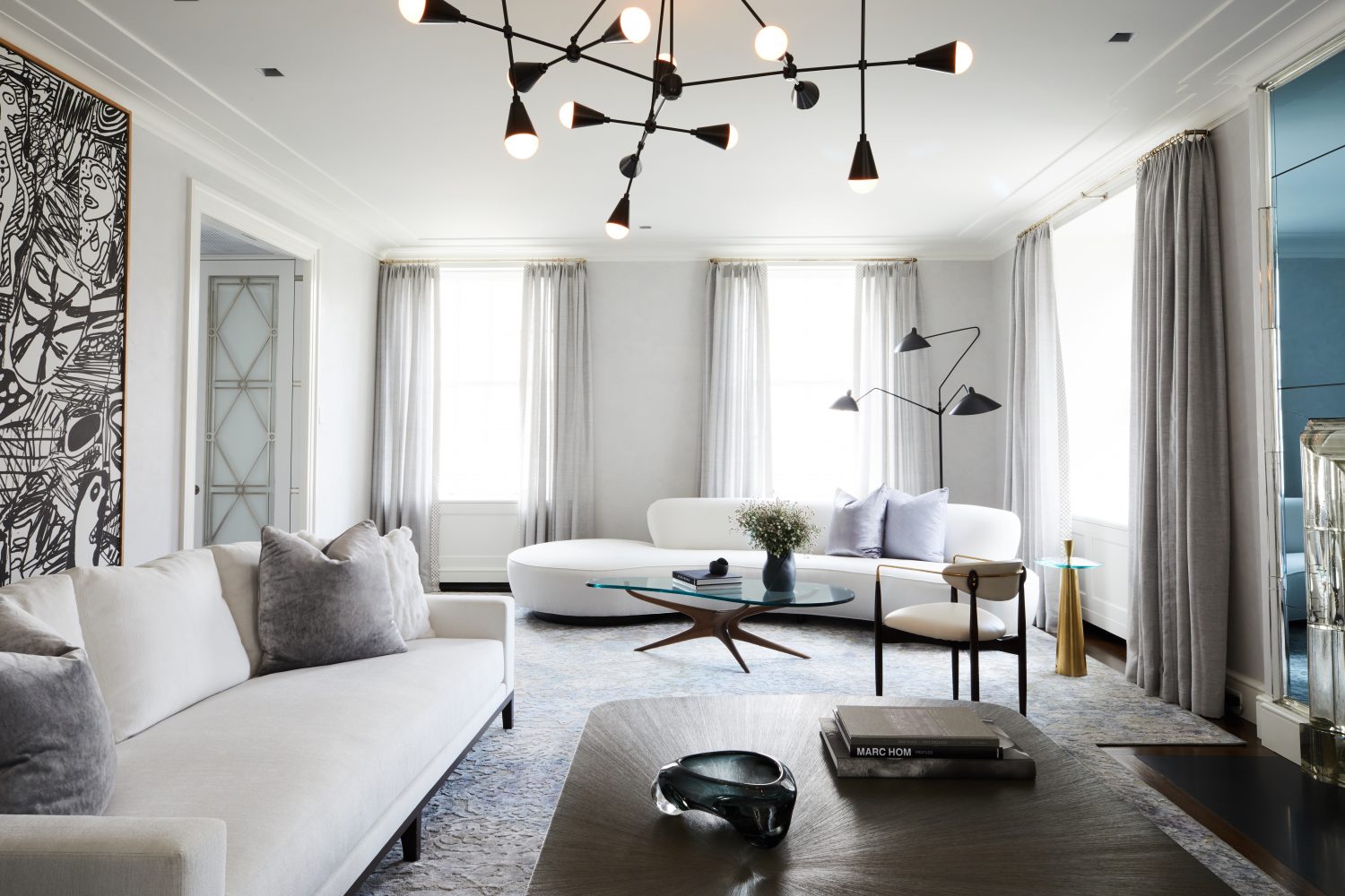 Classic Contemporary Park Avenue Apartment | Ronen Lev